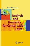 Analysis and Numerics for Conservation Laws