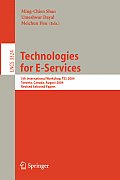 Technologies for E-Services: 5th International Workshop, Tes 2004, Toronto, Canada, August 29-30, 2004, Revised Selected Papers