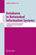 Databases in Networked Information Systems: 4th International Workshop, Dnis 2005, Aizu-Wakamatsu, Japan, March 28-30, 2005, Proceedings