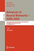 Advances in Neural Networks - Isnn 2005: Second International Symposium on Neural Networks, Chongqing, China, May 30 - June 1, 2005, Proceedings, Part