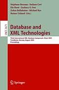 Database and XML Technologies: Third International XML Database Symposium, Xsym 2005, Trondheim, Norway, August 28-29, 2005, Proceedings