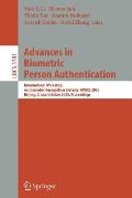 Advances in Biometric Person Authentication: International Workshop on Biometric Recognition Systems, Iwbrs 2005, Beijing, China, October 22 - 23, 200