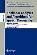 Nonlinear Analyses and Algorithms for Speech Processing: International Conference on Non-Linear Speech Processing, Nolisp 2005, Barcelona, Spain, Apri