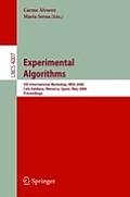 Experimental Algorithms: 5th International Workshop, Wea 2006, Cala Galdana, Menorca, Spain, May 24-27, 2006, Proceedings