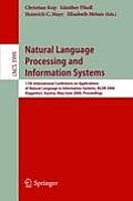 Natural Language Processing and Information Systems: 11th International Conference on Applications of Natural Language to Information Systems, Nldb 20
