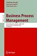Business Process Management: 4th International Conference, BPM 2006, Vienna, Austria, September 5-7, 2006, Proceedings
