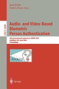 Audio-And Video-Based Biometric Person Authentication: 4th International Conference, Avbpa 2003, Guildford, UK, June 9-11, 2003, Proceedings