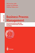 Business Process Management: International Conference, BPM 2003, Eindhoven, the Netherlands, June 26-27, 2003, Proceedings