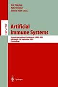 Artificial Immune Systems: Second International Conference, Icaris 2003, Edinburgh, Uk, September 1-3, 2003, Proceedings