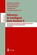 Advances in Intelligent Data Analysis V: 5th International Symposium on Intelligent Data Analysis, Ida 2003, Berlin, Germany, August 28-30, 2003, Proc