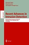 Recent Advances in Intrusion Detection: 6th International Symposium, Raid 2003, Pittsburgh, Pa, Usa, September 8-10, 2003, Proceedings