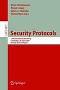 Security Protocols: 12th International Workshop, Cambridge, Uk, April 26-28, 2004. Revised Selected Papers