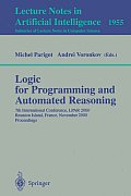 Logic for Programming and Automated Reasoning: 7th International Conference, Lpar 2000 Reunion Island, France, November 6-10, 2000 Proceedings