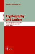 Cryptography and Lattices: International Conference, Calc 2001, Providence, Ri, Usa, March 29-30, 2001. Revised Papers