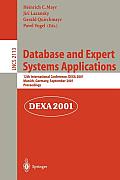 Database and Expert Systems Applications: 12th International Conference, Dexa 2001 Munich, Germany, September 3-5, 2001 Proceedings