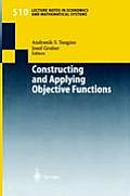 Constructing and Applying Objective Functions: Proceedings of the Fourth International Conference on Econometric Decision Models Constructing and Appl