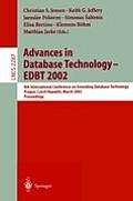 Advances in Database Technology - Edbt 2002: 8th International Conference on Extending Database Technology, Prague, Czech Republic, March 25-27, Proce
