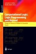 Computational Logic: Logic Programming and Beyond: Essays in Honour of Robert A. Kowalski, Part II