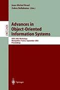 Advances in Object-Oriented Information Systems: Oois 2002 Workshops, Montpellier, France, September 2, 2002 Proceedings