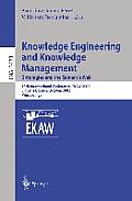 Knowledge Engineering and Knowledge Management: Ontologies and the Semantic Web: Ontologies and the Semantic Web