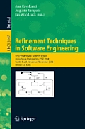 Refinement Techniques in Software Engineering: First Pernambuco Summer School on Software Engineering, Psse 2004, Recife, Brazil, November 23-December