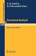 Functional Analysis: Proceedings of the Seminar at the University of Texas at Austin, 1986-87
