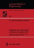 Reliability and Optimization of Structural Systems '88: Proceedings of the 2nd Ifip Wg7.5 Conference London, Uk, September 26-28, 1988