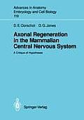Axonal Regeneration in the Mammalian Central Nervous System: A Critique of Hypotheses