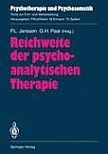 Reichweite Der Psychoanalytischen Therapie