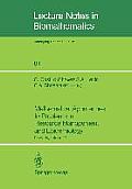 Mathematical Approaches to Problems in Resource Management and Epidemiology: Proceedings of a Conference Held at Ithaca, NY, Oct. 28-30, 1987