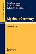 Algebraic Geometry: Proceedings of the International Conference, Held in l'Aquila, Italy, May 30 - June 4, 1988
