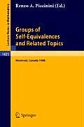 Groups of Self-Equivalences and Related Topics: Proceedings of a Conference Held in Montreal, Canada, Aug. 8-12, 1988
