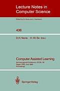 Computer Assisted Learning: 3rd International Conference, Iccal '90, Hagen, Frg, June 11-13, 1990, Proceedings