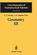 Geometry III: Theory of Surfaces
