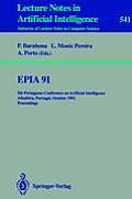 Epia'91: 5th Portuguese Conference on Artificial Intelligence, Albufeira, Portugal, October 1-3, 1991. Proceedings