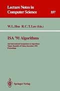 ISA '91 Algorithms: 2nd International Symposium on Algorithms, Taipei, Republic of China, December 16-18, 1991. Proceedings