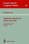 Application and Theory of Petri Nets 1992: 13th International Conference, Sheffield, Uk, June 22-26, 1992. Proceedings