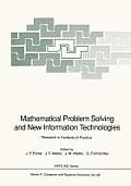 Mathematical Problem Solving and New Information Technologies: Research in Contexts of Practice