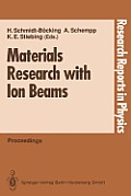 Materials Research with Ion Beams