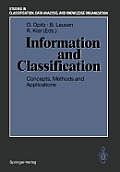Information and Classification: Concepts, Methods and Applications Proceedings of the 16th Annual Conference of the Gesellschaft F?r Klassifikation E
