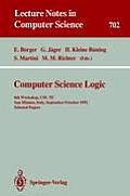 Computer Science Logic: 6th Workshop, Csl'92, San Miniato, Italy, September 28 - October 2, 1992. Selected Papers