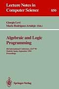 Algebraic and Logic Programming: 4th International Conference, Alp '94, Madrid, Spain, September 14-16, 1994. Proceedings