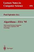 Algorithms - ESA '95: Third Annual European Symposium, Corfu, Greece, September, 25 - 27, 1995. Proceedings