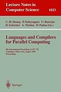 Languages and Compilers for Parallel Computing: 8th International Workshop, Columbus, Ohio, Usa, August 10-12, 1995. Proceedings