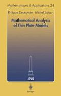 Mathematical Analysis of Thin Plate Models