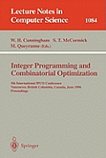 Integer Programming and Combinatorial Optimization: 5th International Ipco Conference Vancouver, British Columbia, Canada June 3-5, 1996 Proceedings