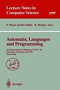 Automata, Languages and Programming: 23rd International Colloquium, Icalp '96, Paderborn, Germany, July 8-12, 1996. Proceedings