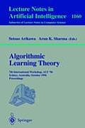 Algorithmic Learning Theory: 7th International Workshop, Alt '96, Sydney, Australia, October 23 - 25, 1996. Proceedings