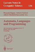 Automata, Languages and Programming: 24th International Colloquium, Icalp'97, Bologna, Italy, July 7 - 11, 1997, Proceedings