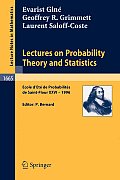 Lectures on Probability Theory and Statistics: Ecole d'Ete de Probabilites de Saint-Flour XXVI - 1996